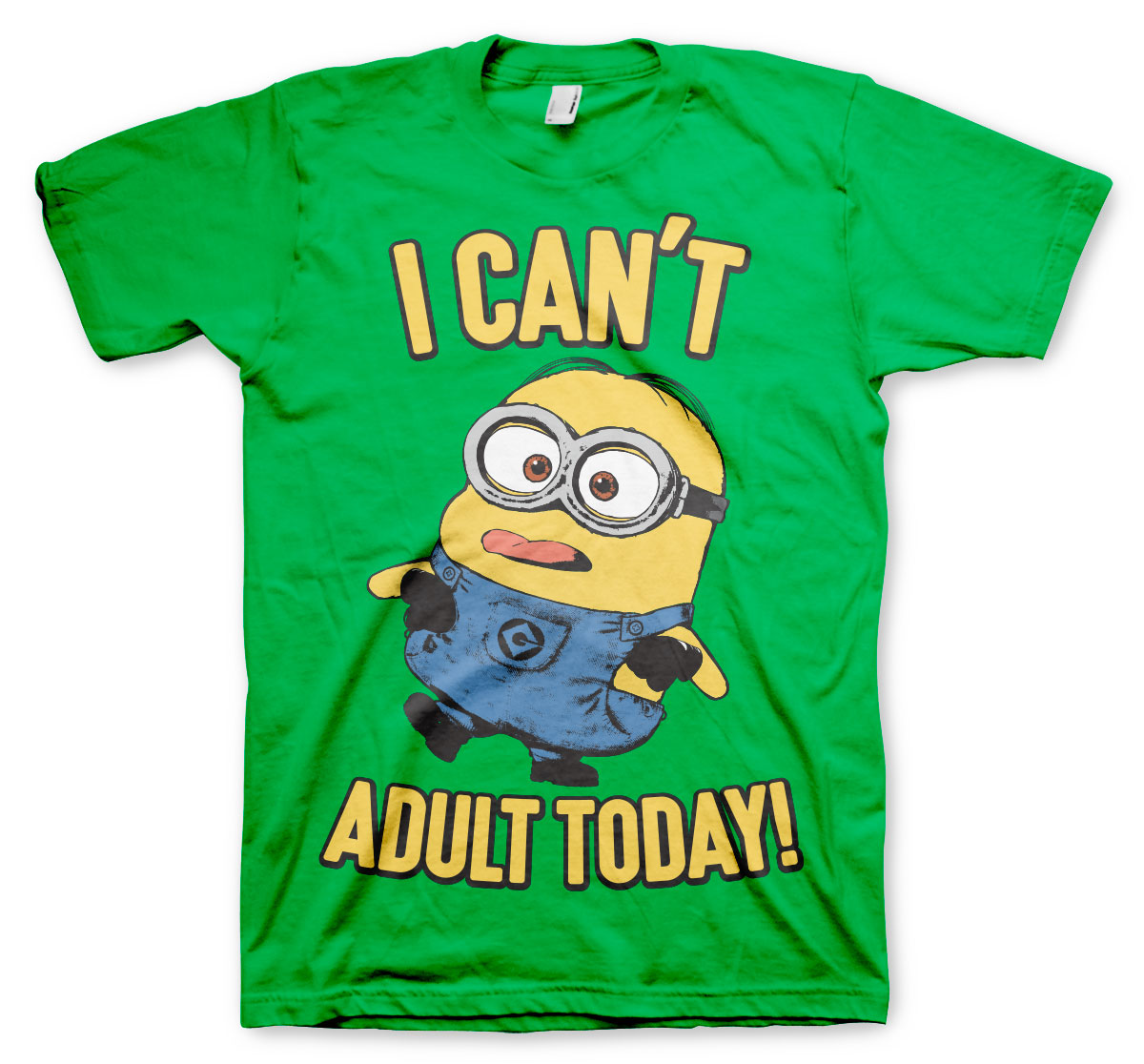 Minions (Les Minions) - I Can't Adult Today T-Shirt – T-shirt