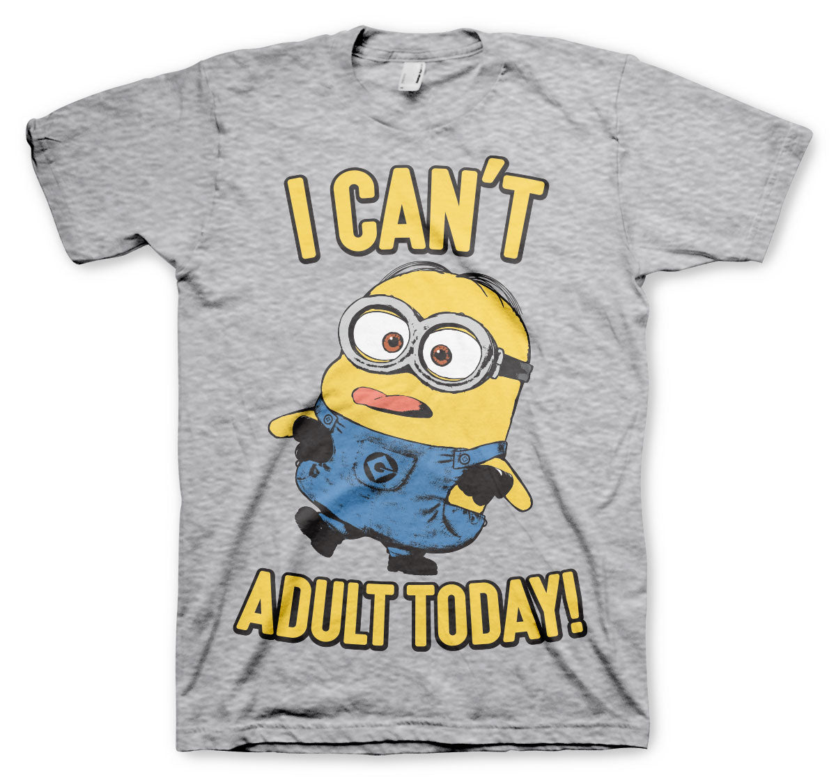 Minions (Les Minions) - I Can't Adult Today T-Shirt – T-shirt