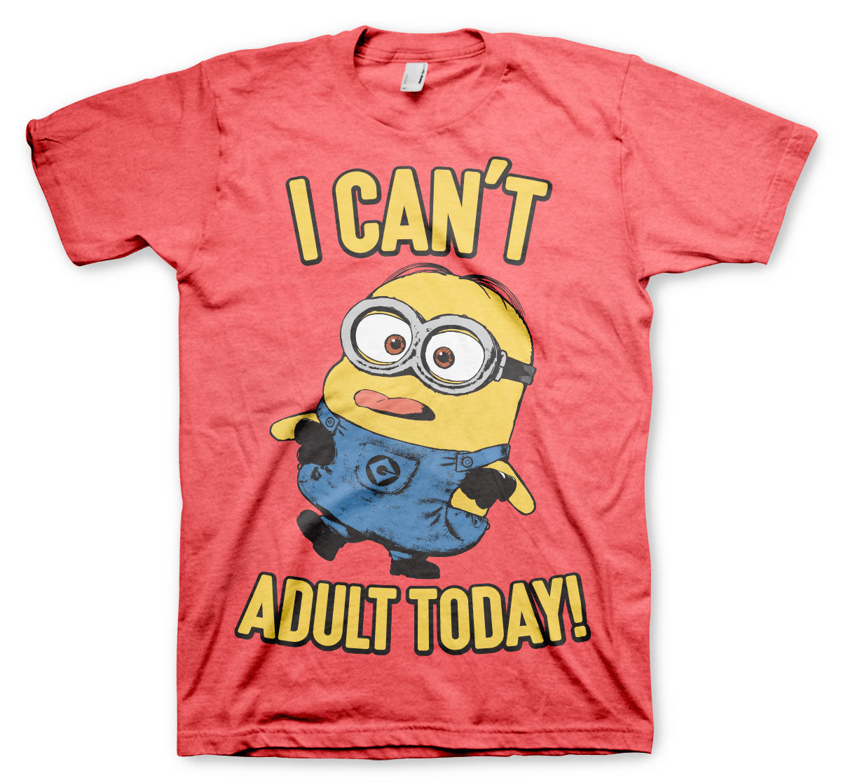 Minions (Les Minions) - I Can't Adult Today T-Shirt – T-shirt