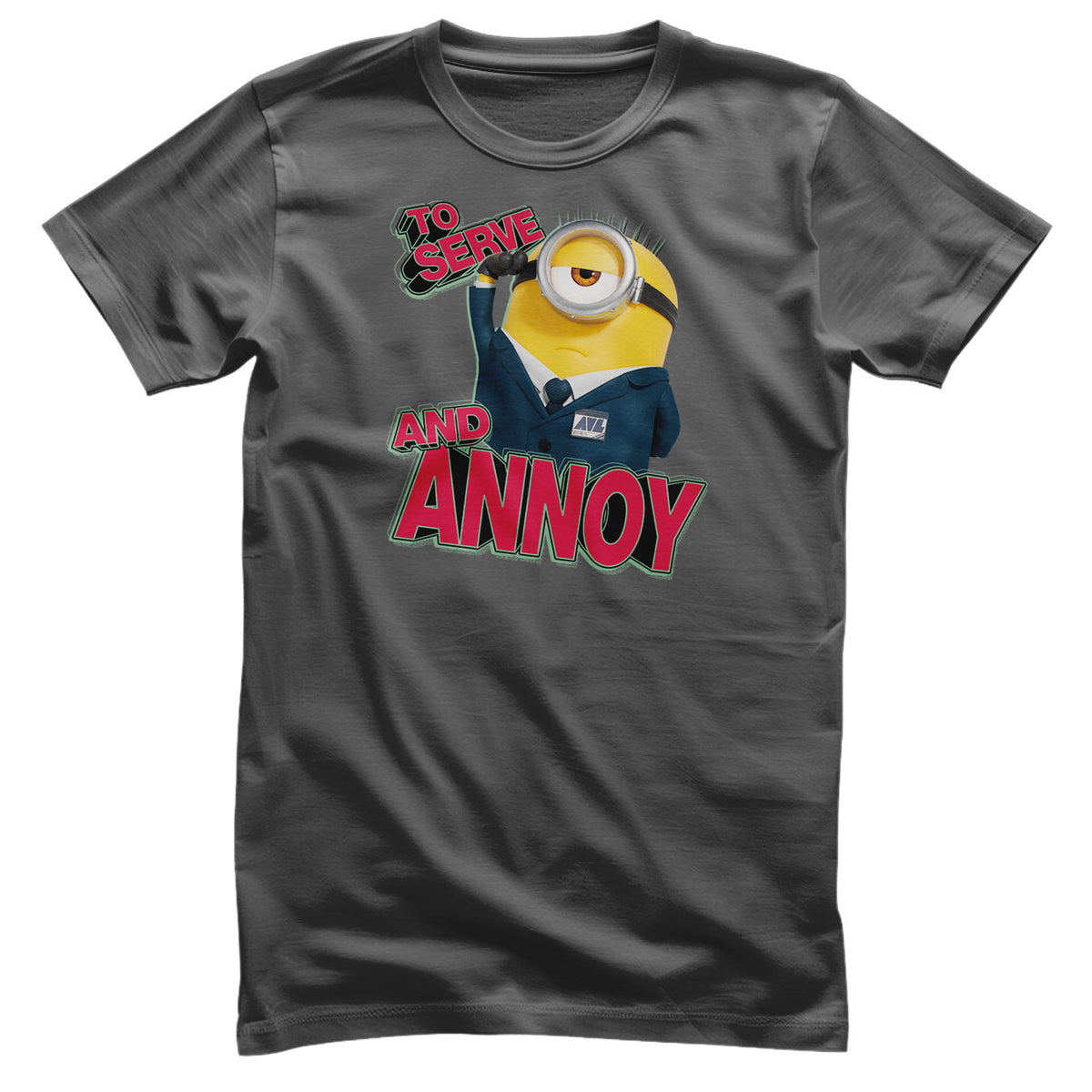 Les Minions - To Serve And Annoy T-Shirt – T-shirt