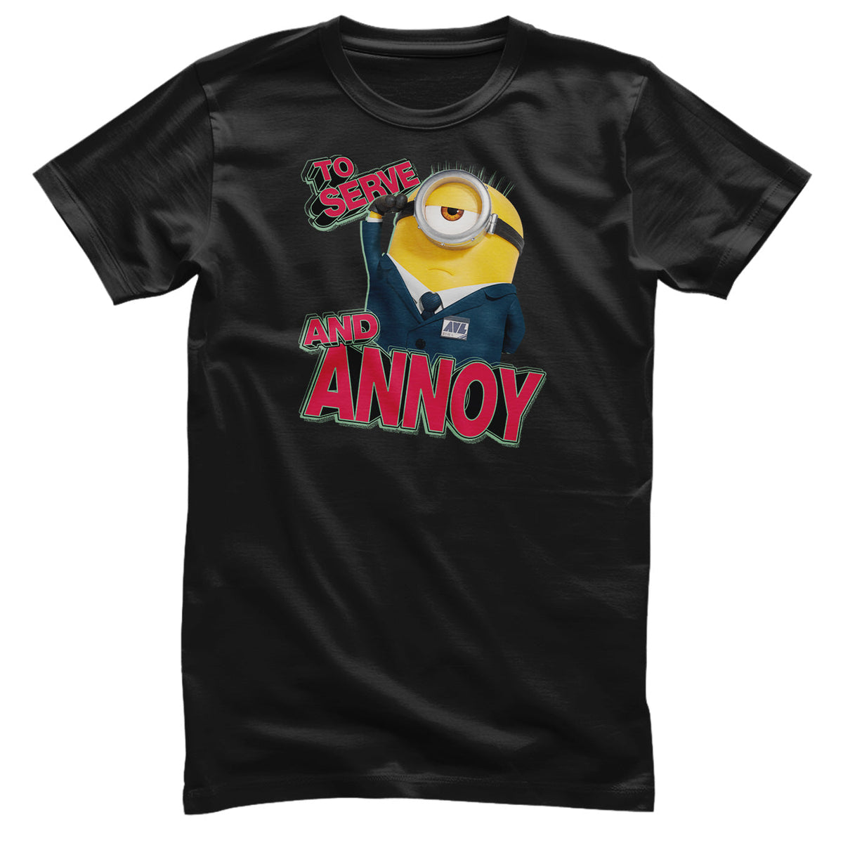 Les Minions - To Serve And Annoy T-Shirt – T-shirt
