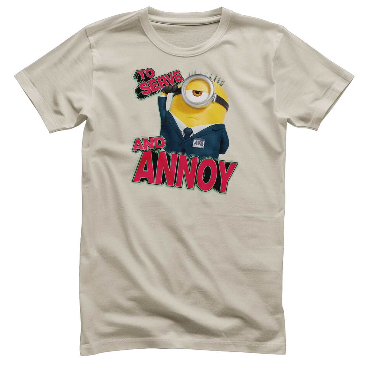 Les Minions - To Serve And Annoy T-Shirt – T-shirt