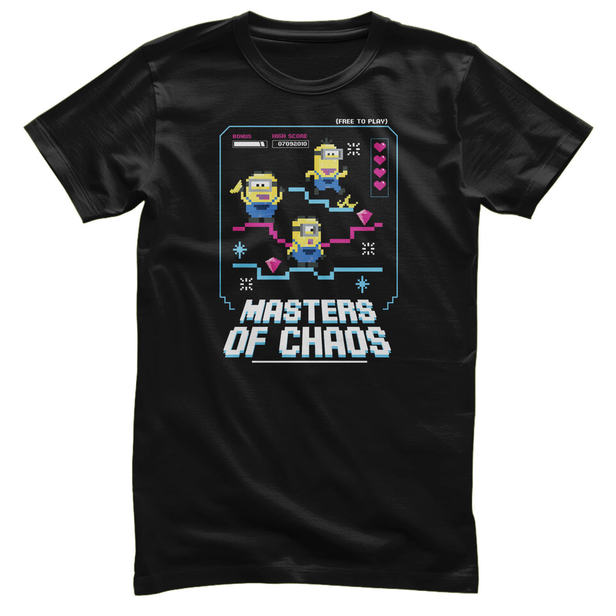 Minions (Les Minions) - Masters Of Chaos T-Shirt – T-shirt