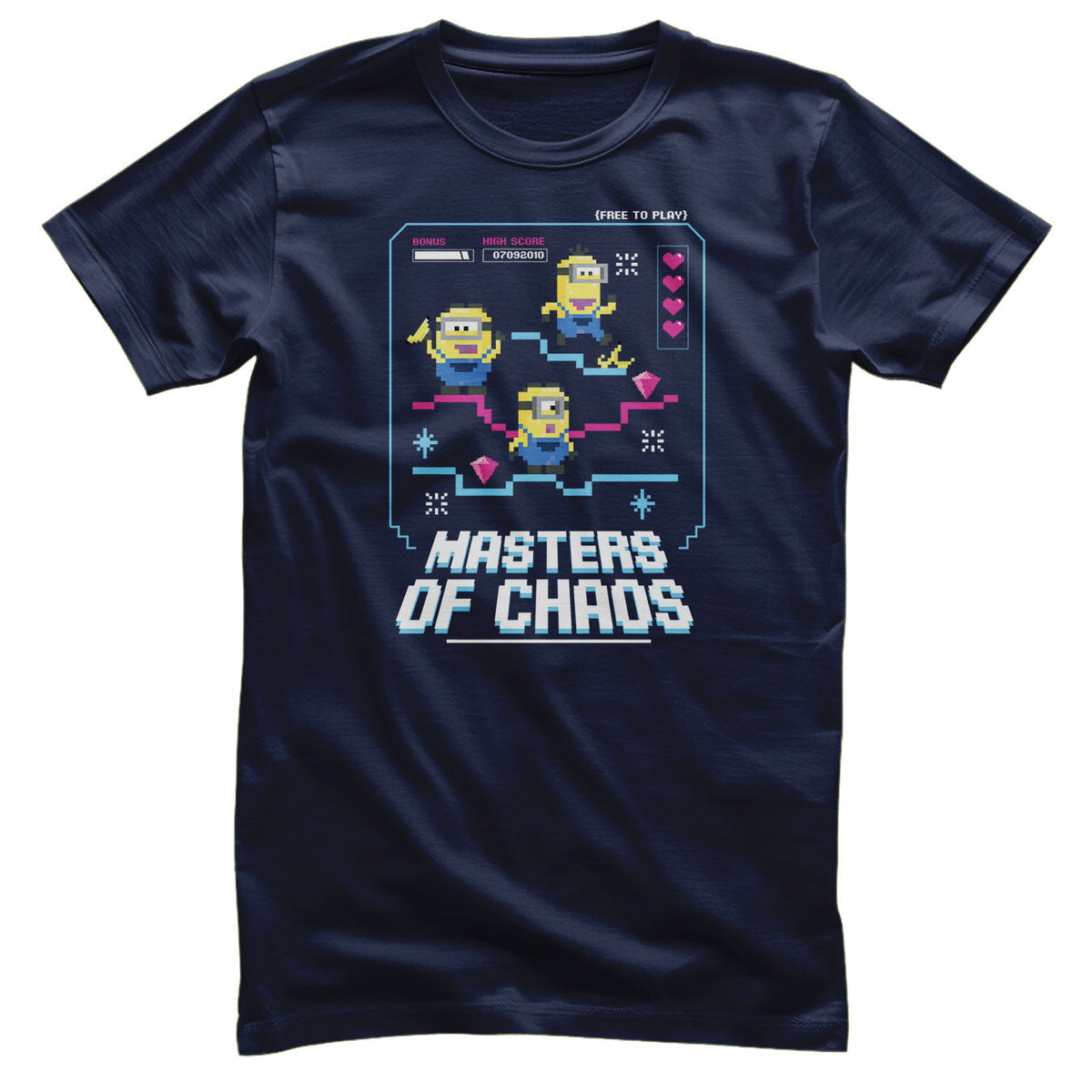 Minions (Les Minions) - Masters Of Chaos T-Shirt – T-shirt