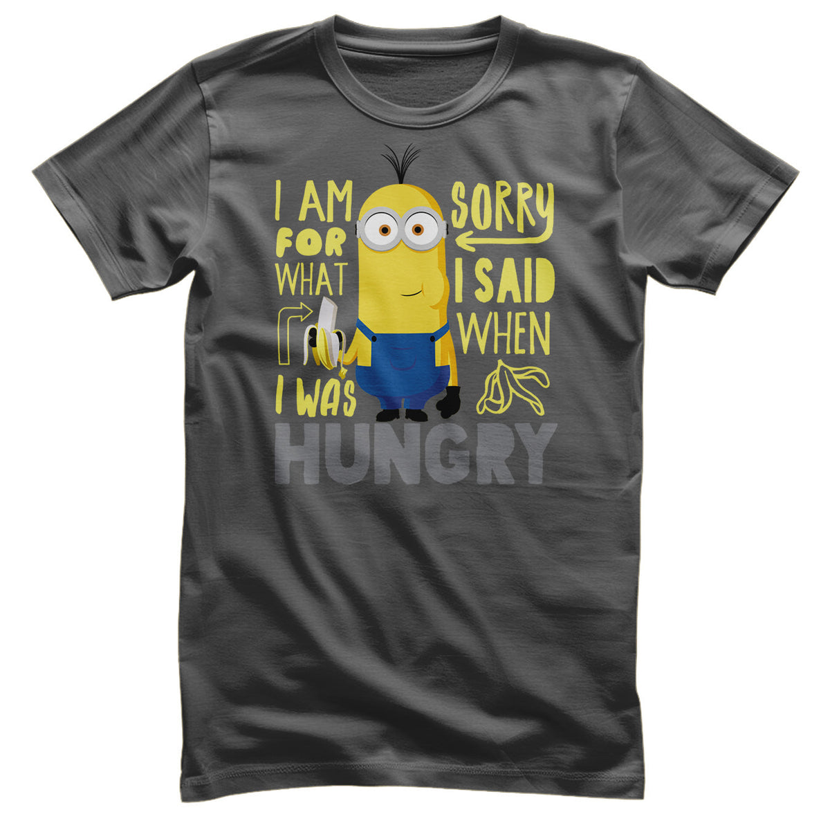 Les Minions - Sorry For What I Said When I Was Hungry T-Shirt – T-shirt