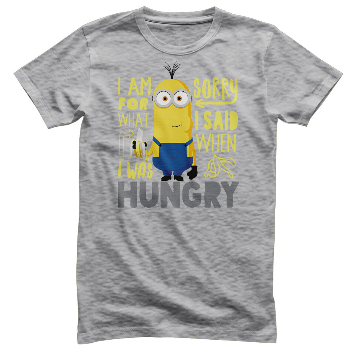 Les Minions - Sorry For What I Said When I Was Hungry T-Shirt – T-shirt