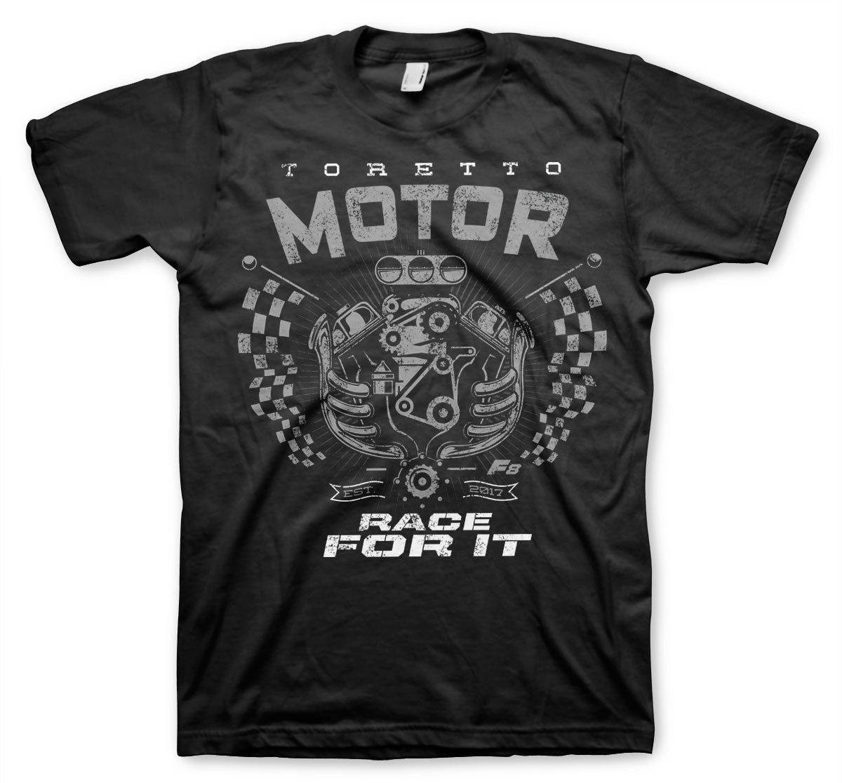 Toretto Motor - Race For It T-Shirt – T-shirt