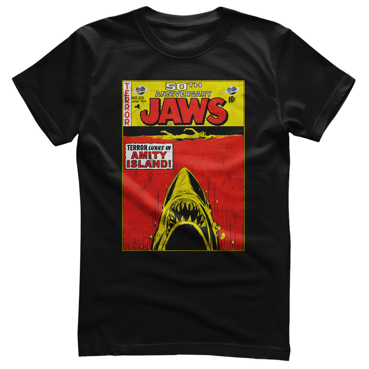 JAWS (Les Dents de la mer) - 50th Anniversary T-Shirt – T-shirt