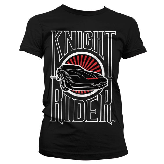 Knight Rider (K 2000) Sunset K.I.T.T. Girly T-Shirt – T-shirt femme