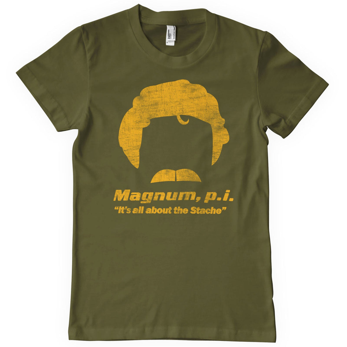 Magnum P.I. - Stache T-Shirt – T-shirt
