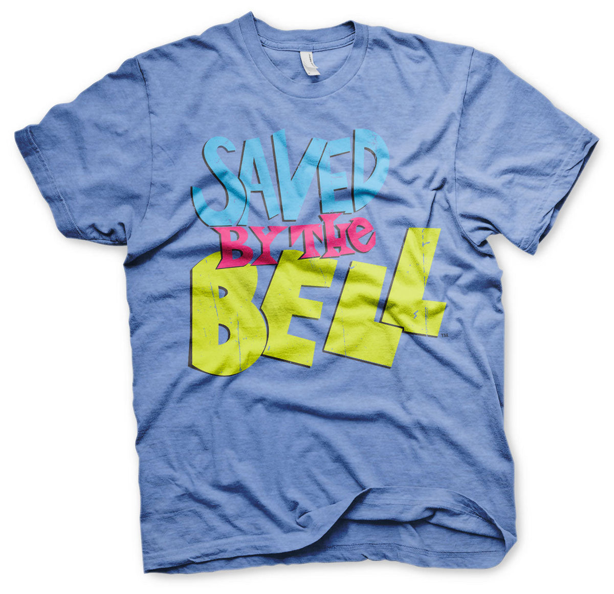 Saved By The Bell (Sauvés par le gong) Distressed Logo T-Shirt – T-shirt