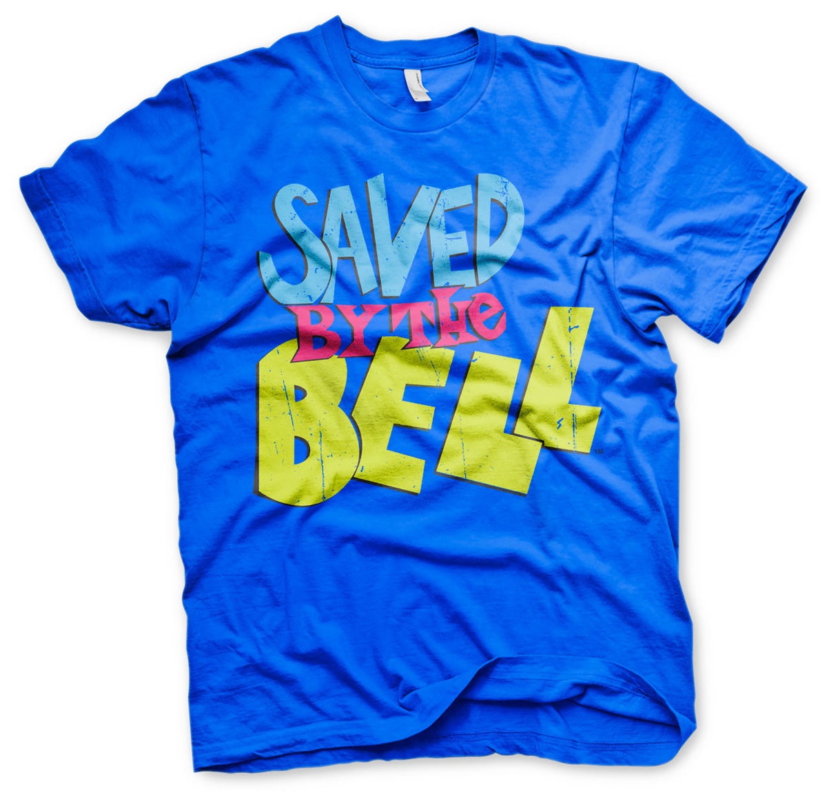 Saved By The Bell (Sauvés par le gong) Distressed Logo T-Shirt – T-shirt