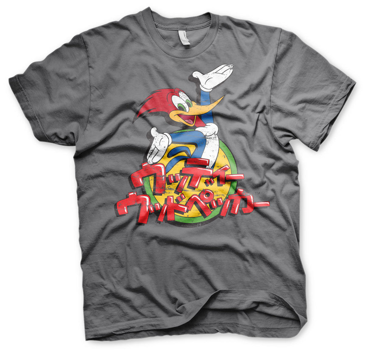 Woody Woodpecker Washed Japanese Logo T-Shirt – T-shirt