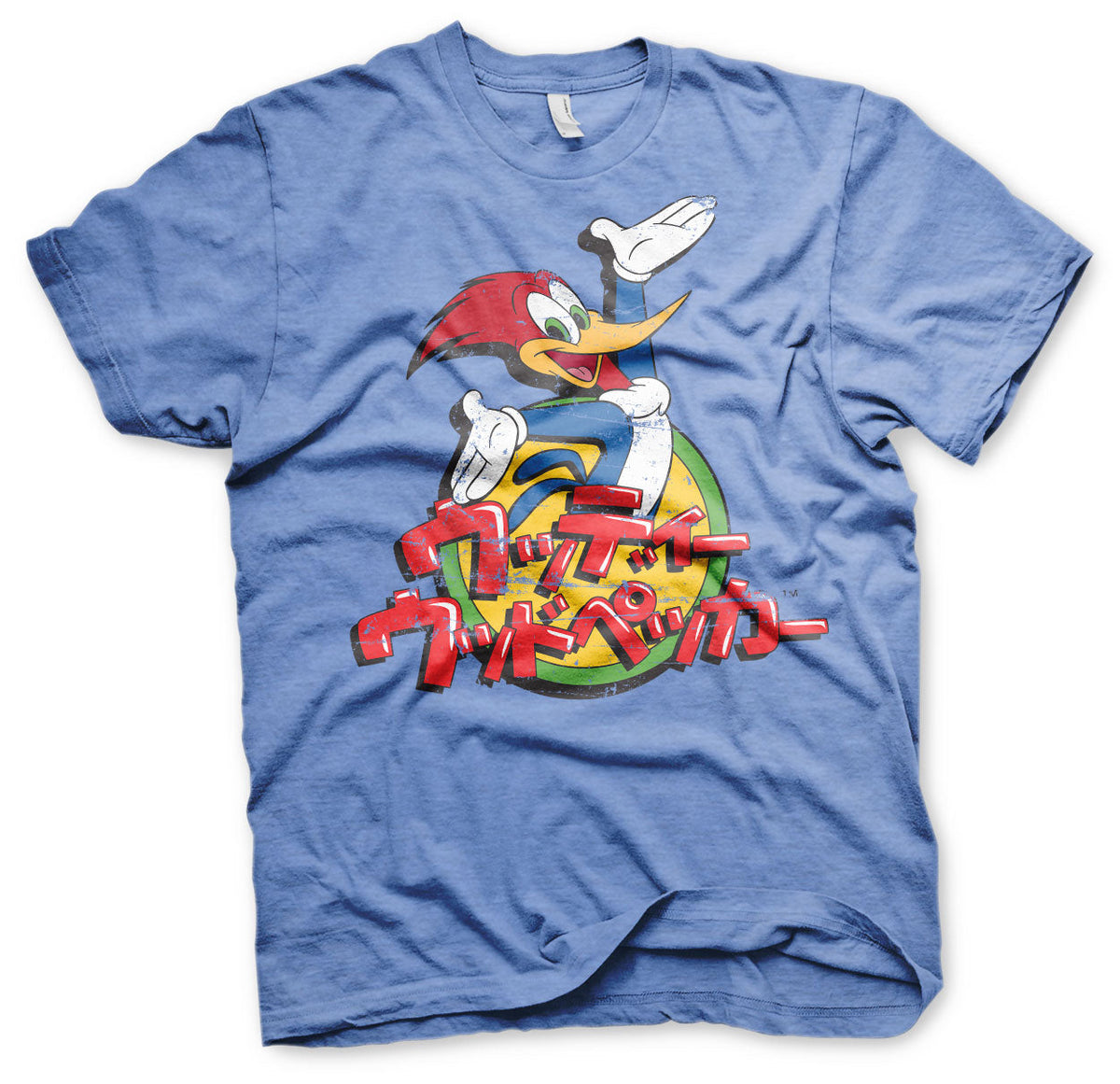 Woody Woodpecker Washed Japanese Logo T-Shirt – T-shirt