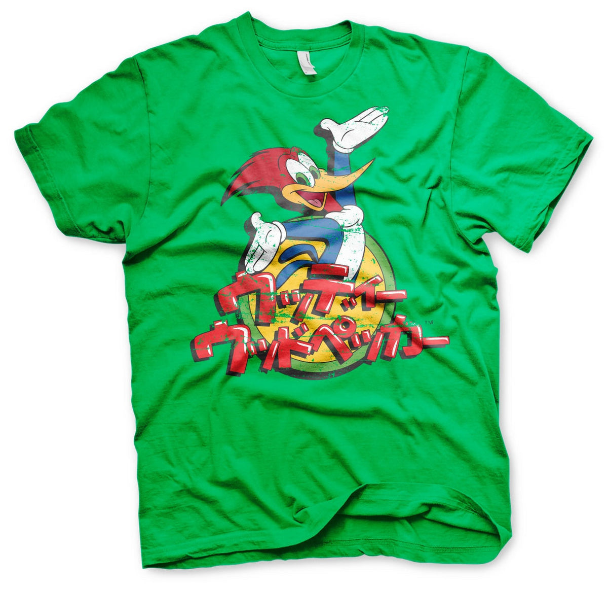 Woody Woodpecker Washed Japanese Logo T-Shirt – T-shirt