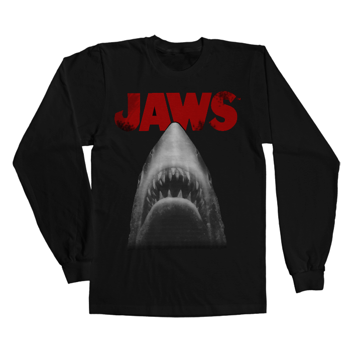 Jaws (Les Dents de la mer) Poster Long Sleeve Tee – T-shirt manches longues