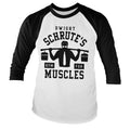 Dwight Schrute's Gym Baseball Long Sleeve Tee – T-shirt baseball manches longues