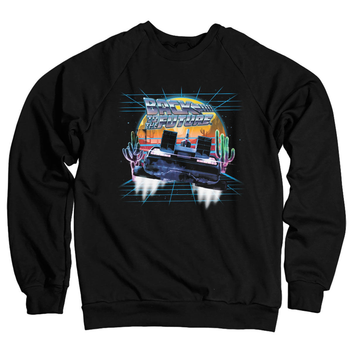Back To The Future (Retour vers le futur) Retro Neon Desert Sweatshirt – Sweat