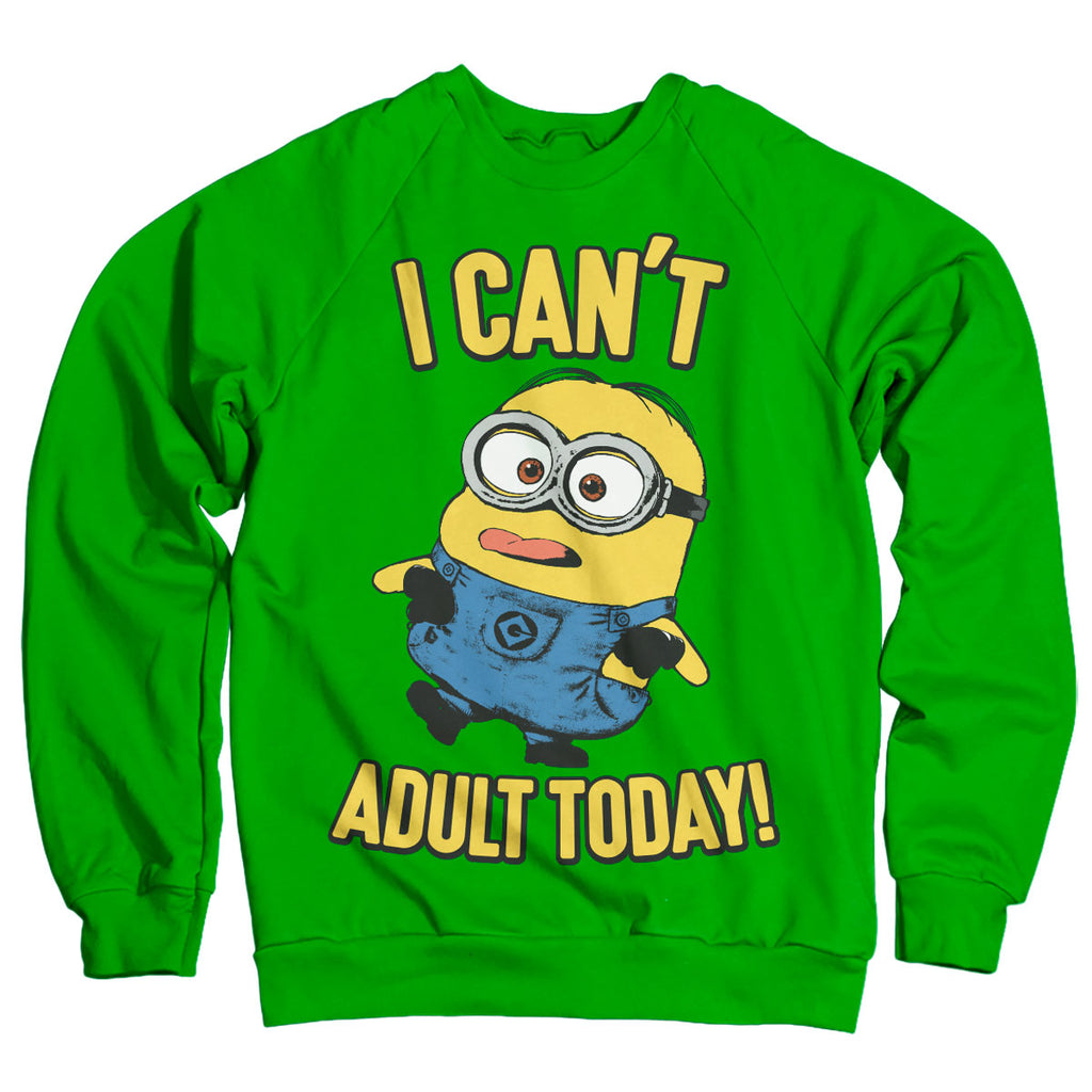 Minions (Les Minions) - I Can't Adult Today Sweatshirt – Sweat