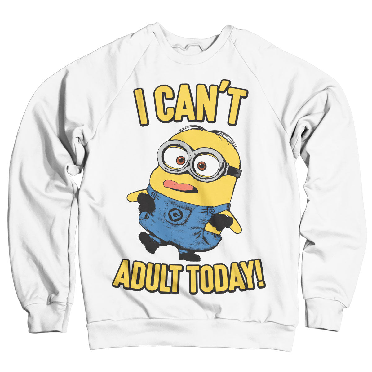 Minions (Les Minions) - I Can't Adult Today Sweatshirt – Sweat