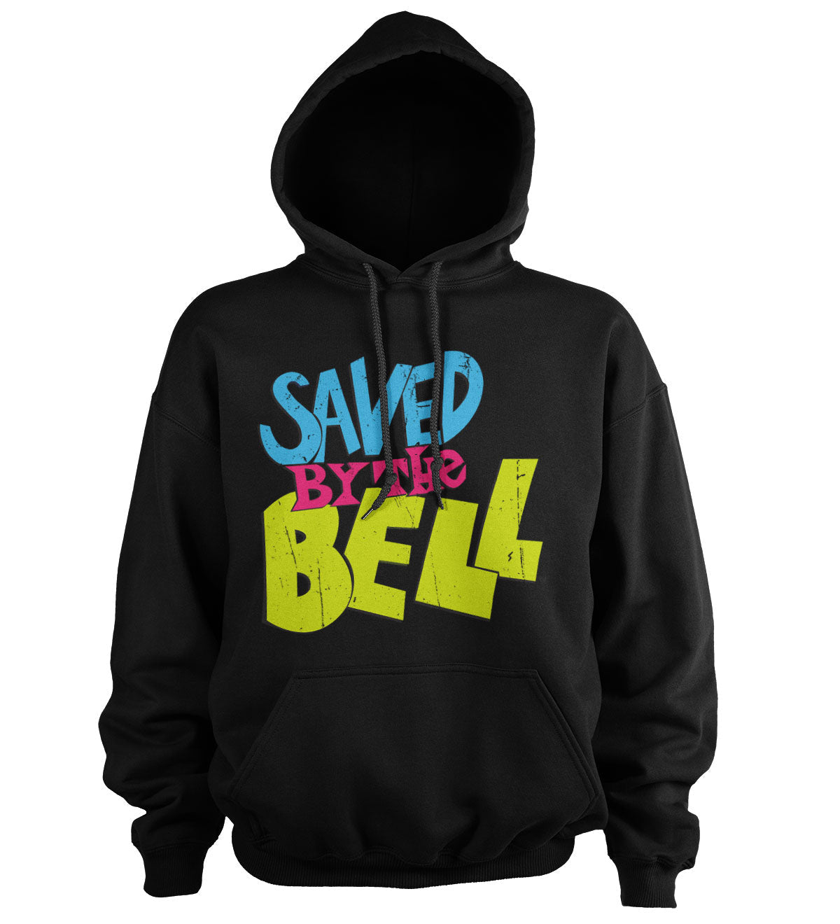 Saved By The Bell (Sauvés par le gong) Distressed Logo Hoodie – Sweat à capuche