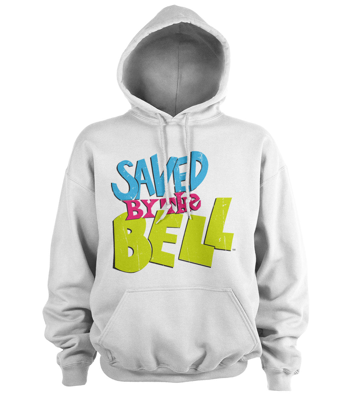 Saved By The Bell (Sauvés par le gong) Distressed Logo Hoodie – Sweat à capuche