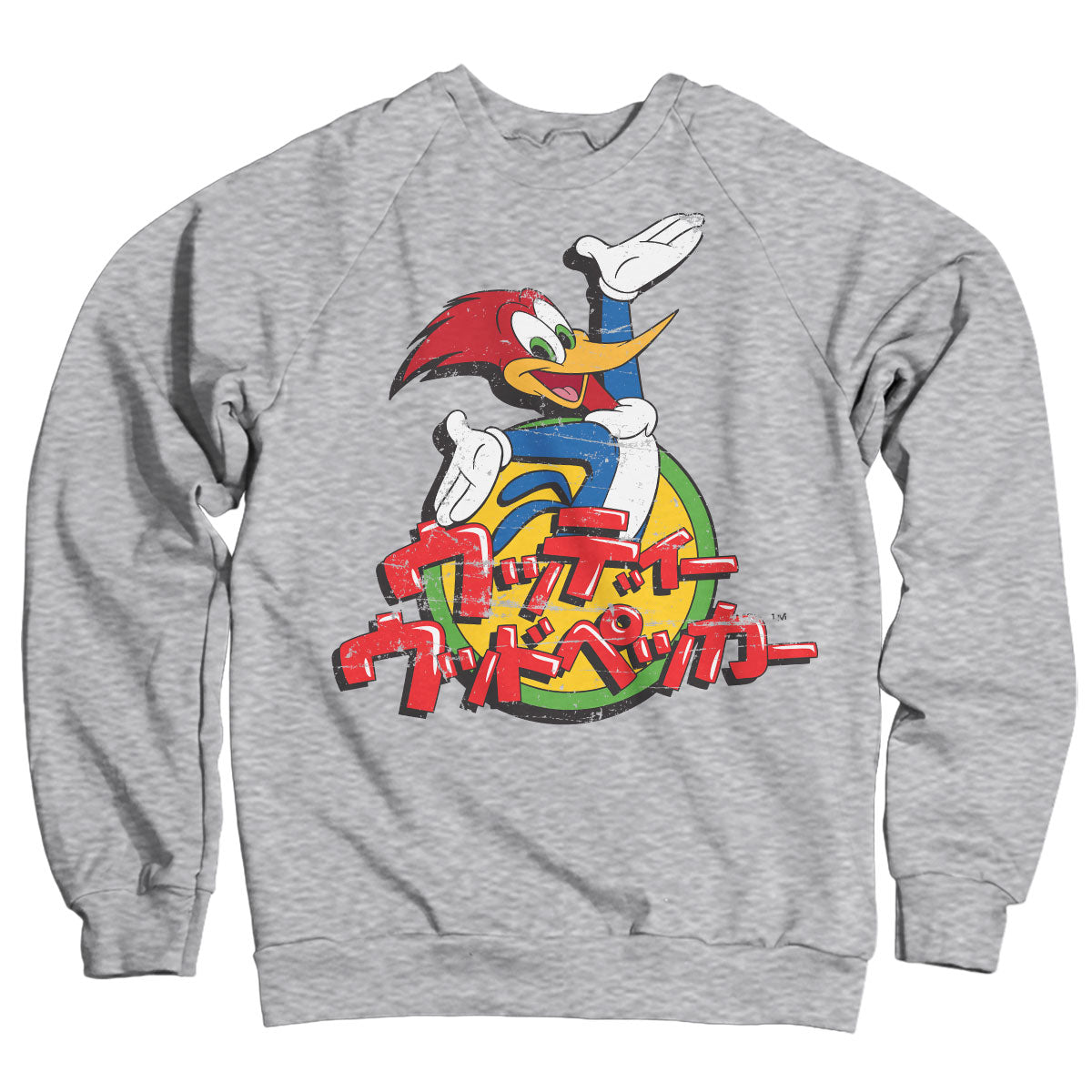 Woody Woodpecker Washed Japanese Logo Sweatshirt – Sweat
