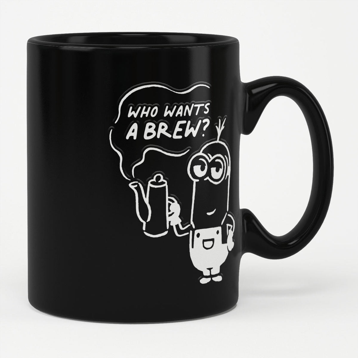 Les Minions - Despicable Me - Who Wants A Brew Mug – Mug
