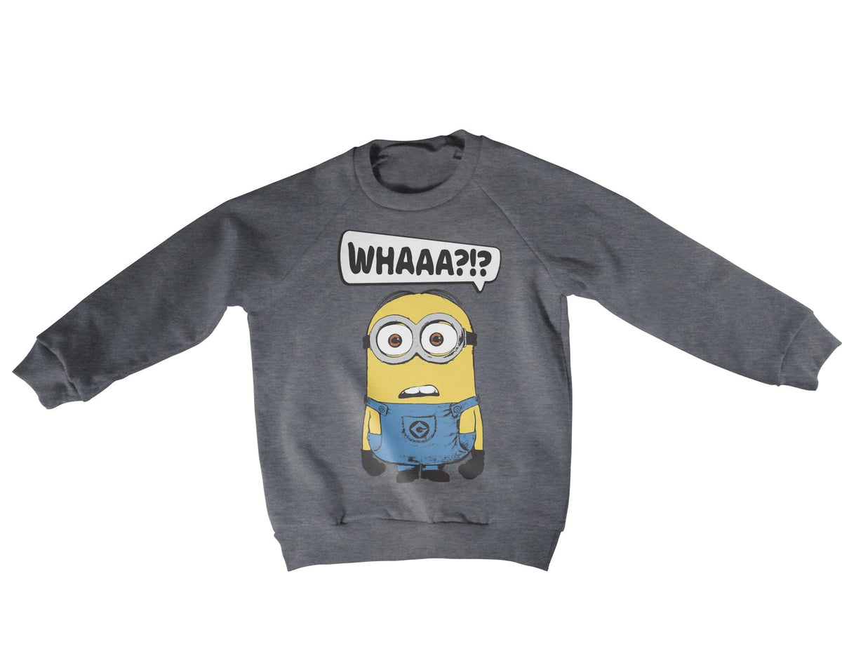 Minions (Les Minions) - Whaaa?!? Kids Sweatshirt – Sweat enfant