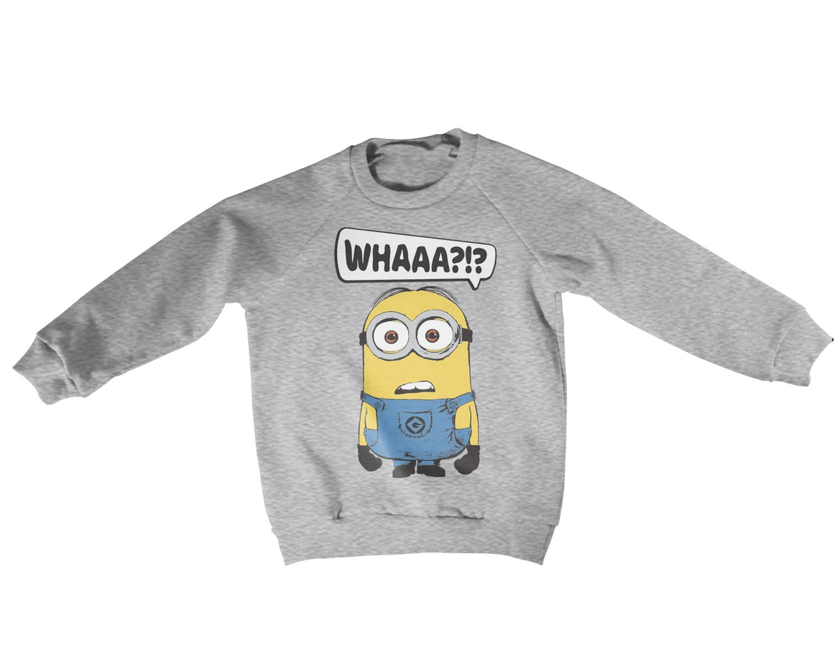 Minions (Les Minions) - Whaaa?!? Kids Sweatshirt – Sweat enfant
