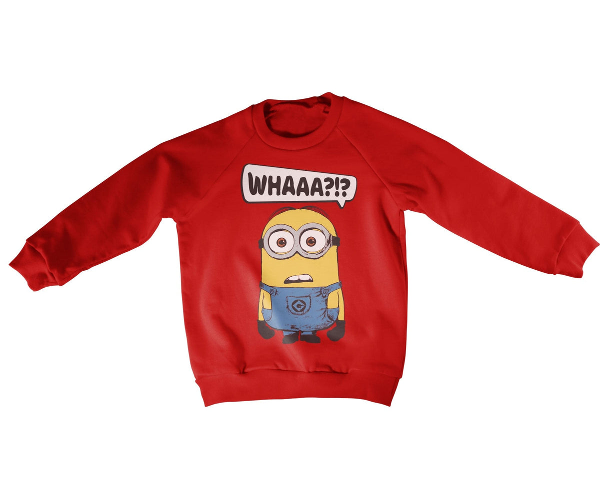 Minions (Les Minions) - Whaaa?!? Kids Sweatshirt – Sweat enfant