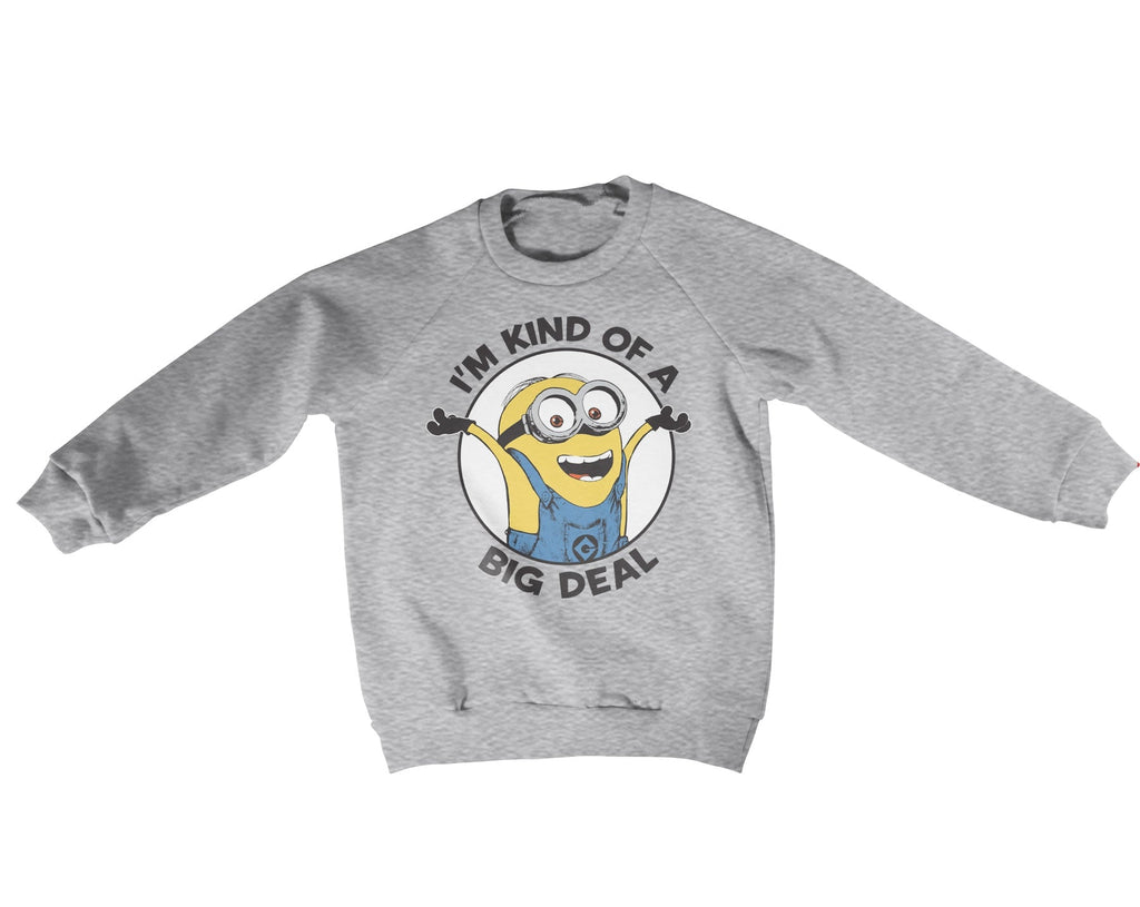 Minions (Les Minions) - I'm Kind Of A Big Deal Kids Sweatshirt – Sweat enfant
