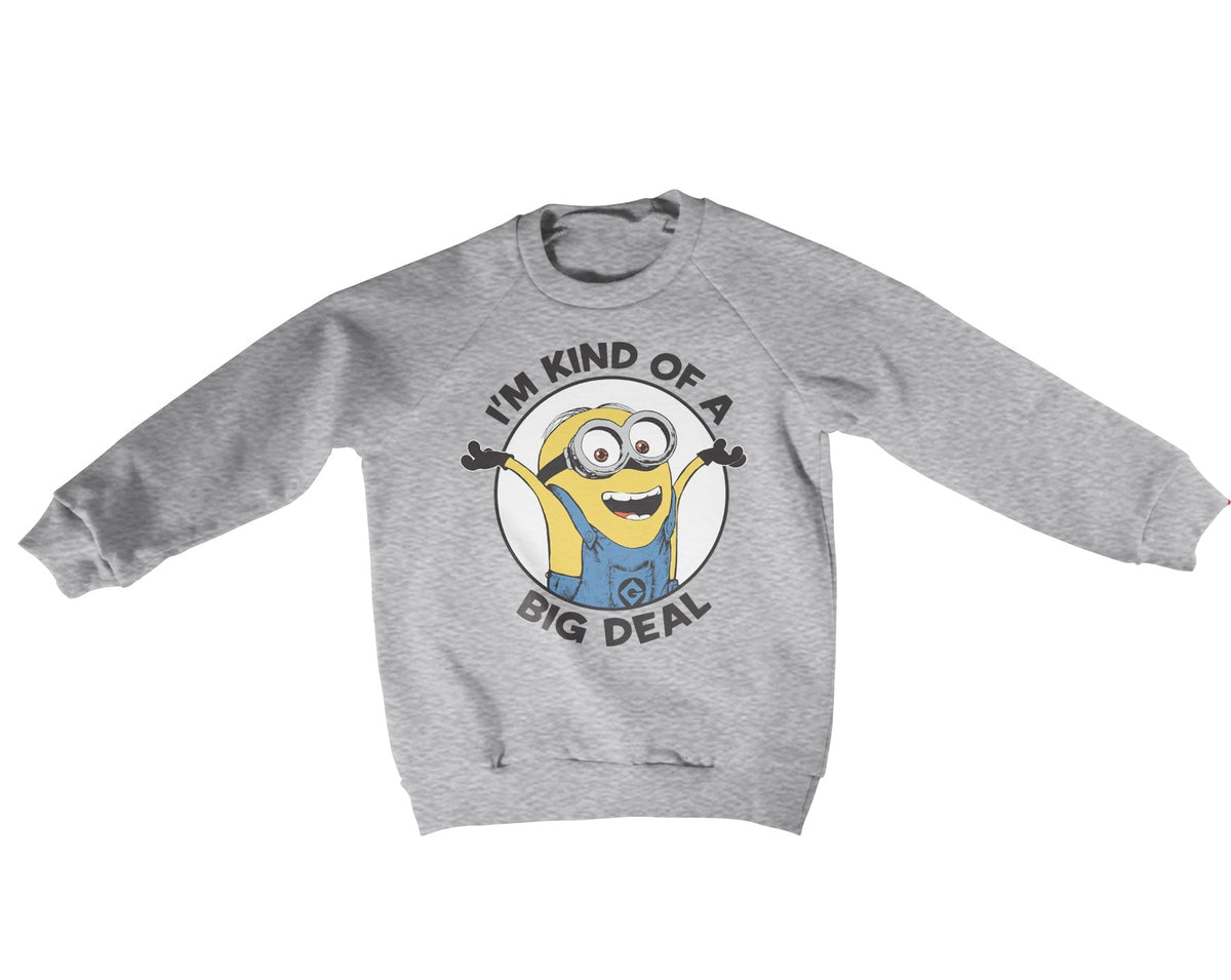 Minions (Les Minions) - I'm Kind Of A Big Deal Kids Sweatshirt – Sweat enfant
