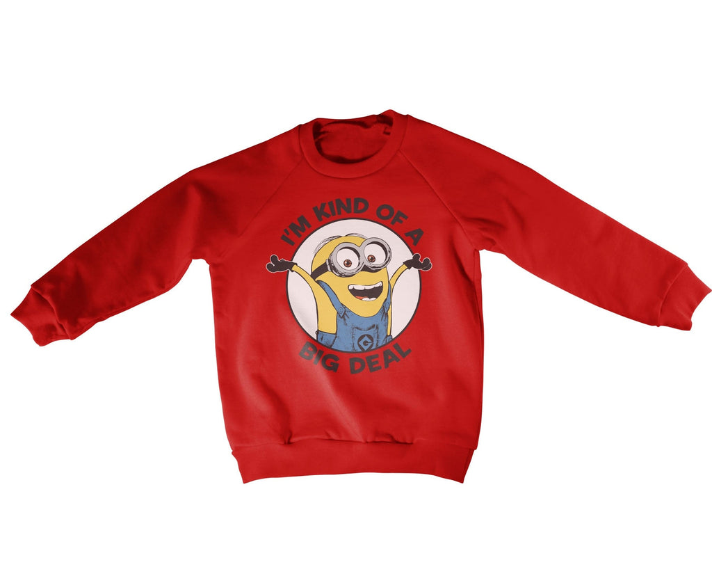 Minions (Les Minions) - I'm Kind Of A Big Deal Kids Sweatshirt – Sweat enfant