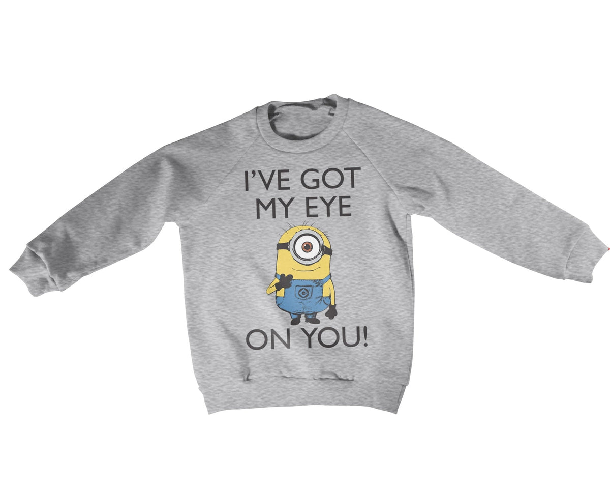 Minions (Les Minions) - I Got My Eye On You Kids Sweatshirt – Sweat enfant