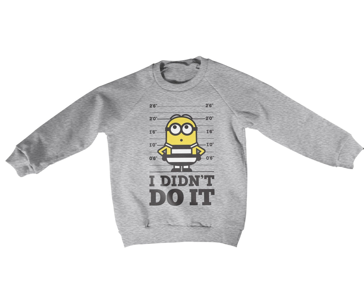Minions (Les Minions) - I Didn't Do It Kids Sweatshirt – Sweat enfant