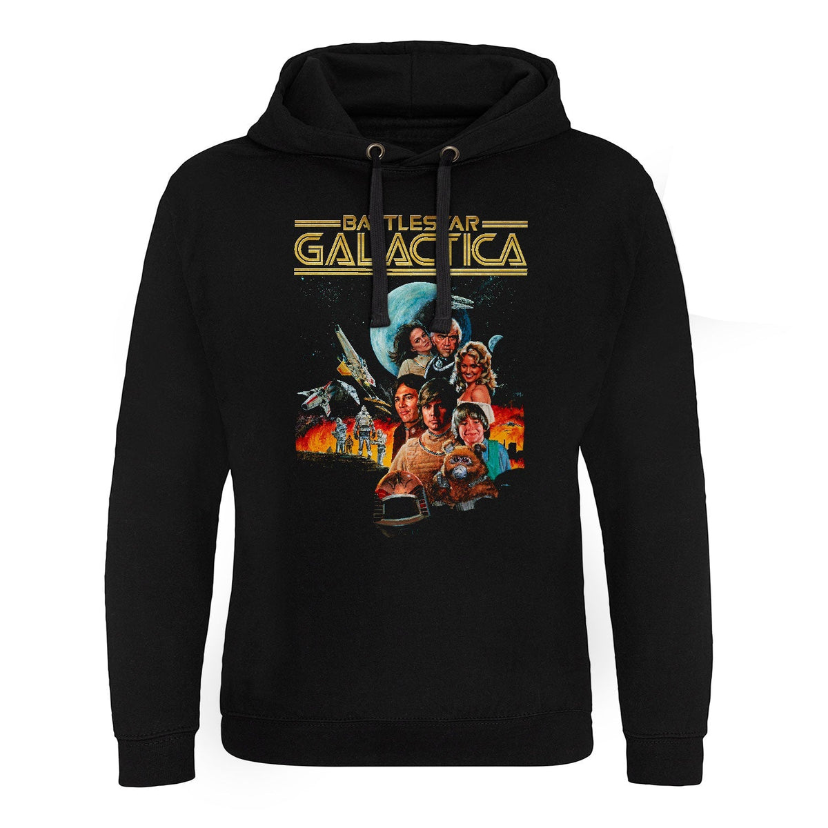 Battlestar Galactica Retro Poster Epic – Sweat à capuche Epic
