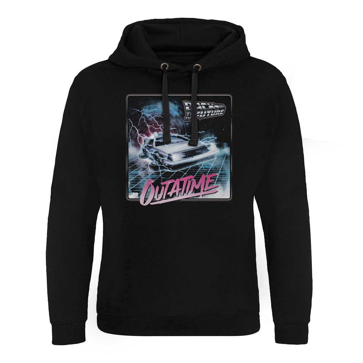 Back To The Future (Retour vers le futur) - 80's Outatime Epic Hoodie – Sweat à capuche Epic