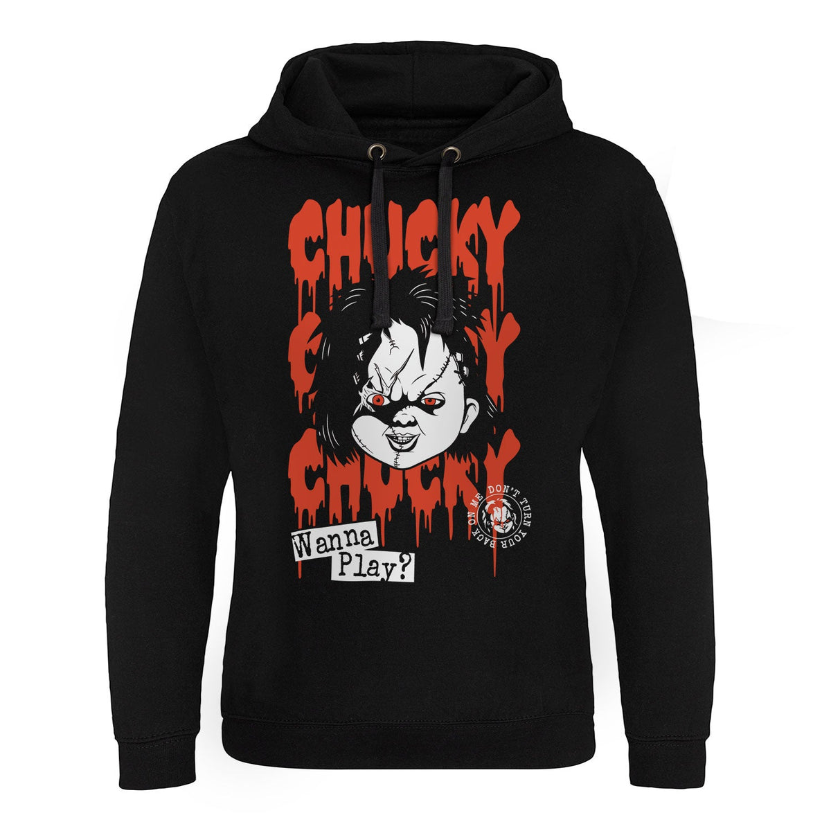 Chucky - Don't Turn Your Back On Me Epic Hoodie – Sweat à capuche Epic