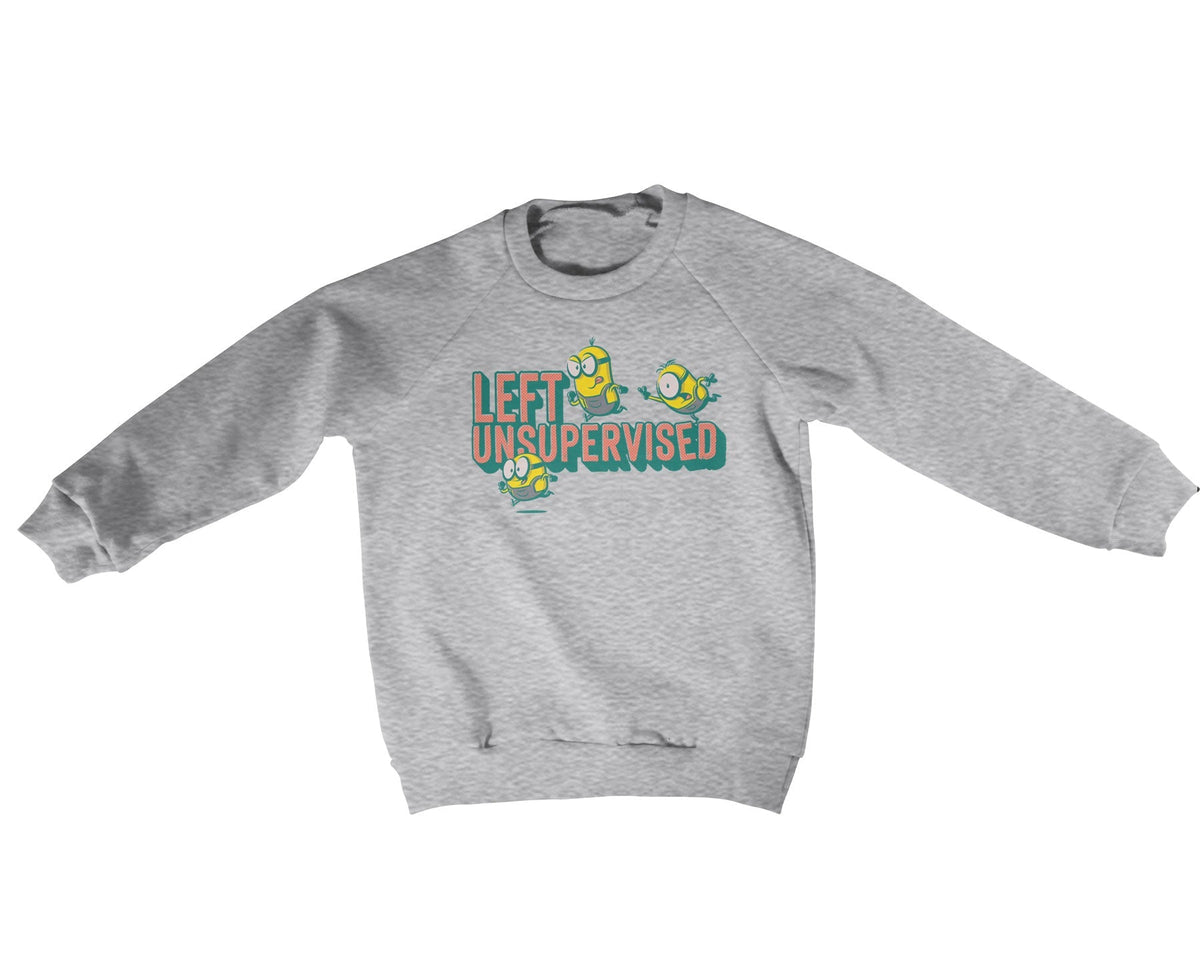 Minions (Les Minions) Left Unsupervised Kids Sweatshirt – Sweat enfant