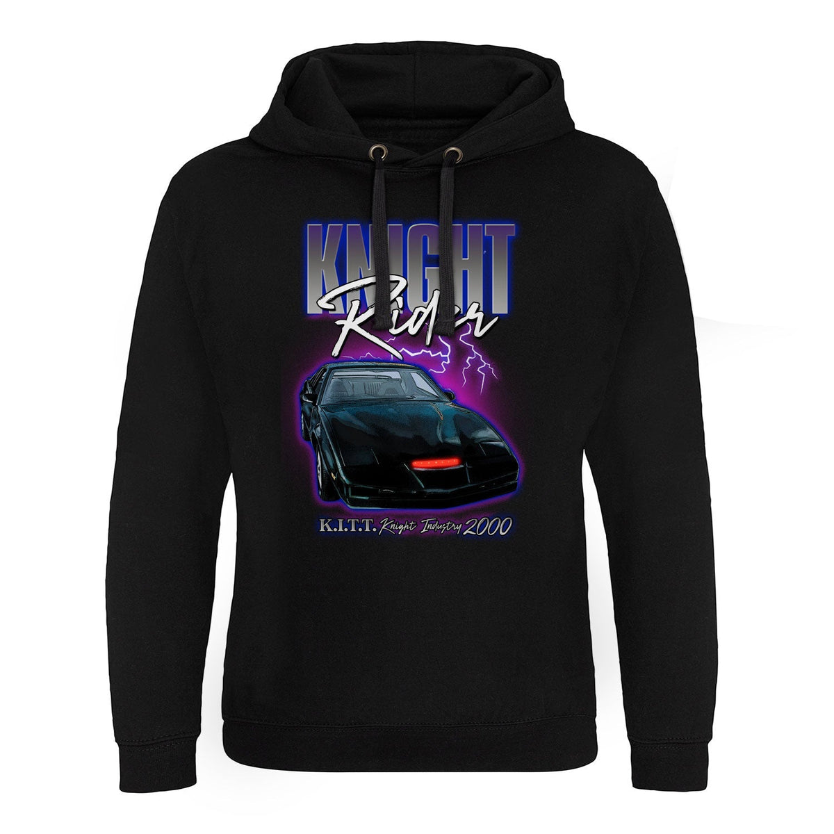 K 2000 - Kight Rider Lightning K.I.T.T. Epic Hoodie – Sweat à capuche Epic