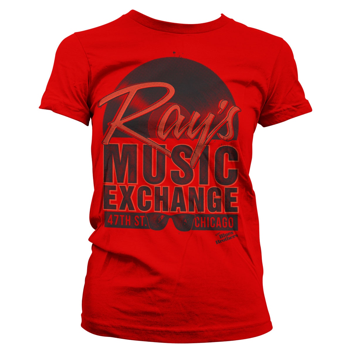 Ray's Music Exchange - Blues Brothers (Les Blues Brothers) Girly Tee – T-shirt femme