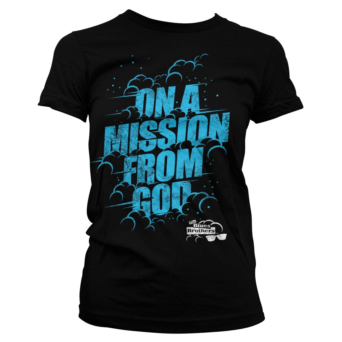 On A Mission From God - Blues Brothers (Les Blues Brothers) Girly Tee – T-shirt femme