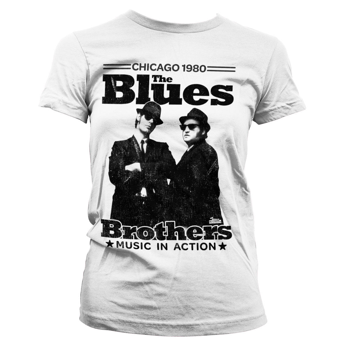 Blues Brothers (Les Blues Brothers) - Chicago 1980 Girly Tee – T-shirt femme