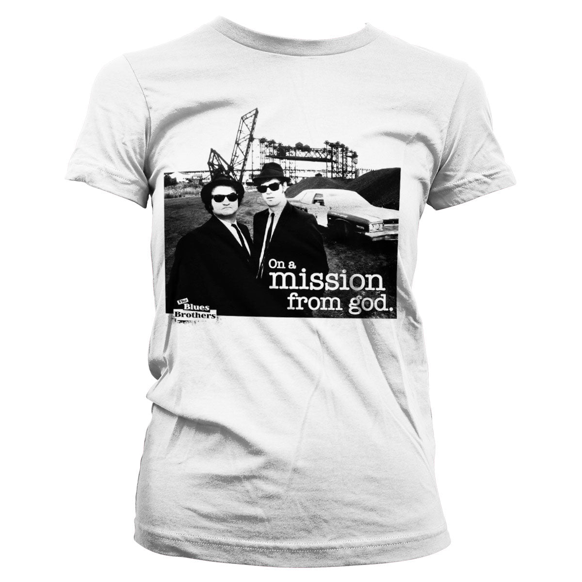 Blues Brothers (Les Blues Brothers) Photo Girly Tee – T-shirt femme