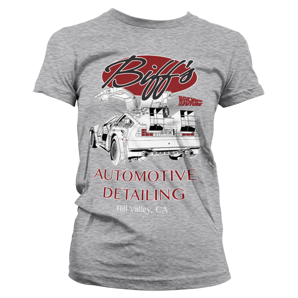 Retour vers le futur - Biff's Automotive Detailing Girly Tee – T-shirt femme