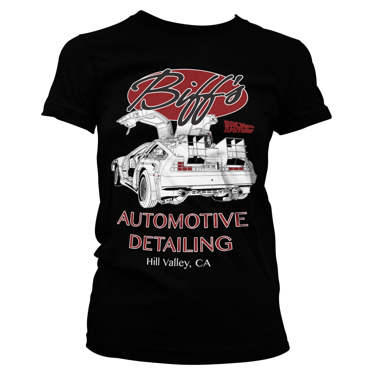 Retour vers le futur - Biff's Automotive Detailing Girly Tee – T-shirt femme