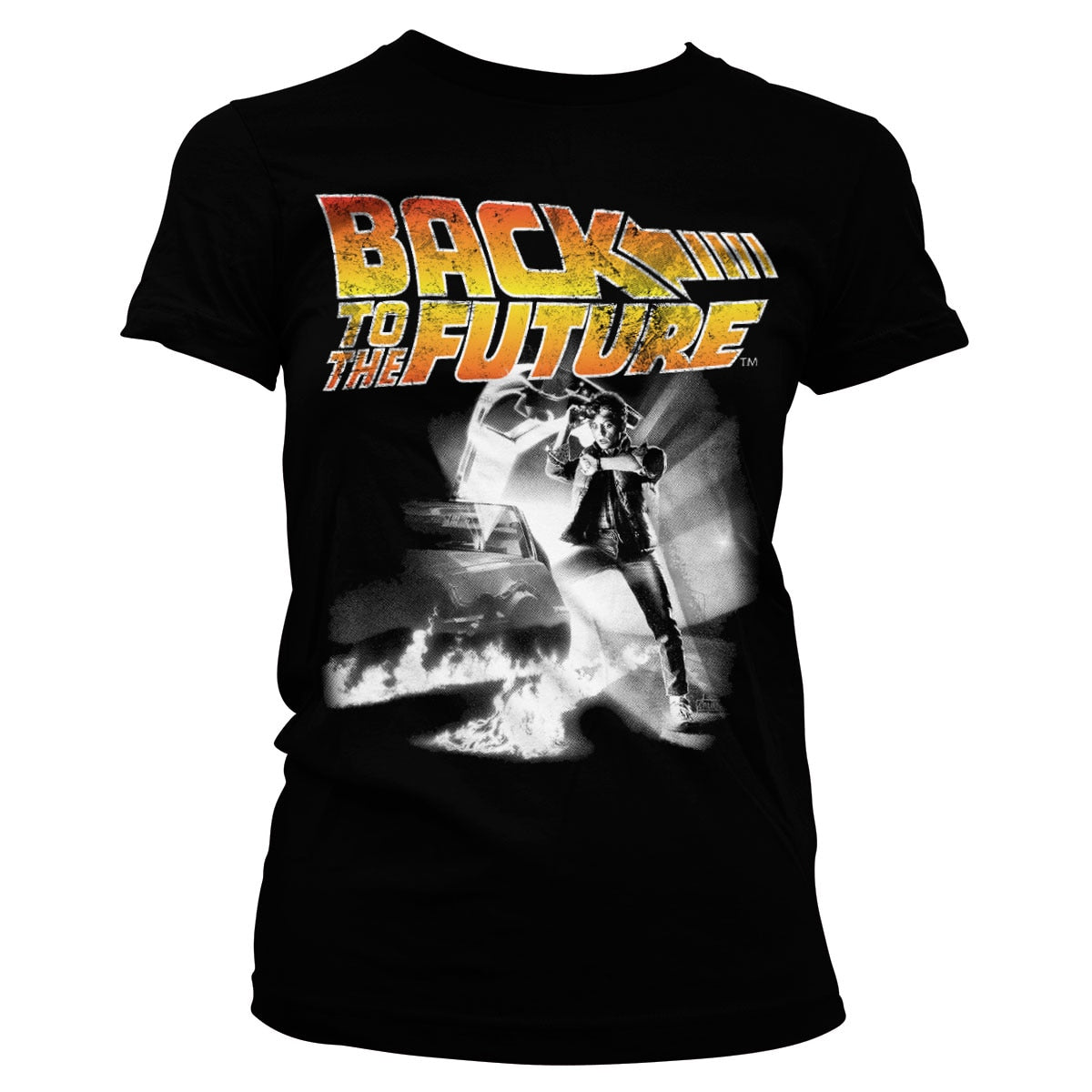 Back To The Future (Retour vers le futur) Poster Girly Tee – T-shirt femme