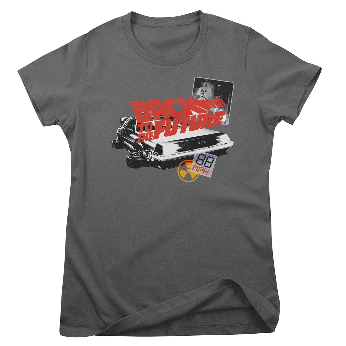 Back To The Future (Retour vers le futur) in 88mph Girly Tee – T-shirt femme