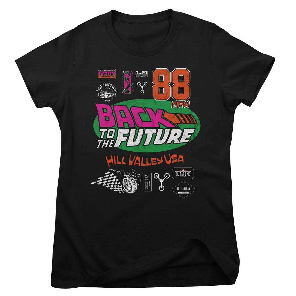 Back To The Future (Retour vers le futur) Icons Girly Tee – T-shirt femme
